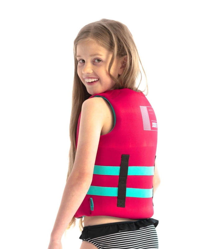 Jobe Neoprene Life Vest Kids Hot Pink