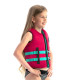 Jobe Neoprene Life Vest Kids Hot Pink