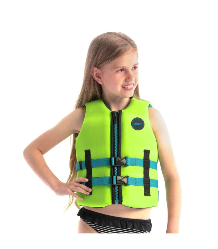 Jobe Neoprene Life Vest Kids Lime Green
