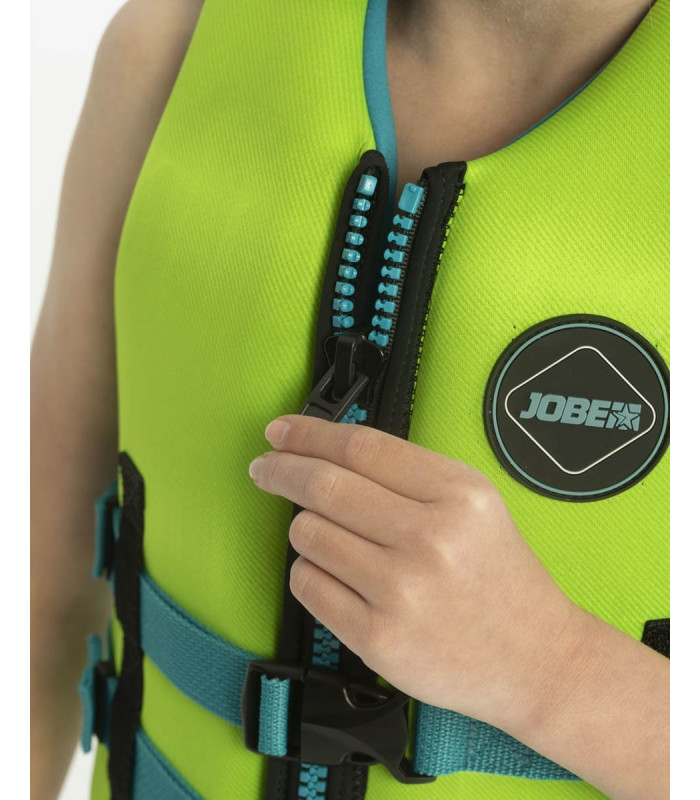 Jobe Neoprene Life Vest Kids Lime Green
