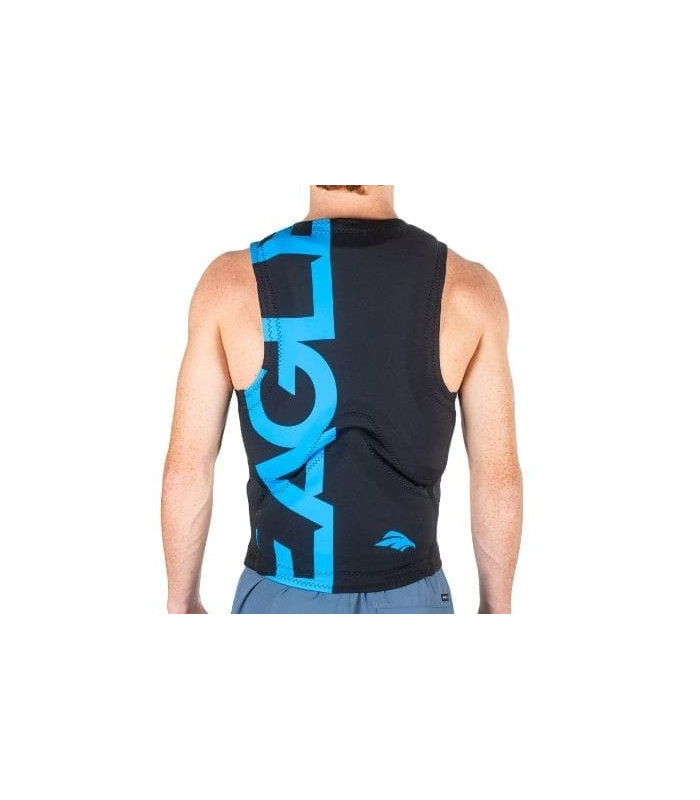 Masterline Men's Eagle Pro Logo Vest Black/Blue