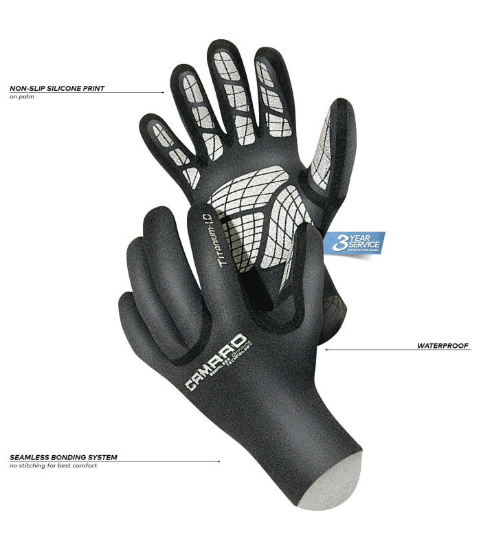 Camaro Titanium Thermo Gloves
