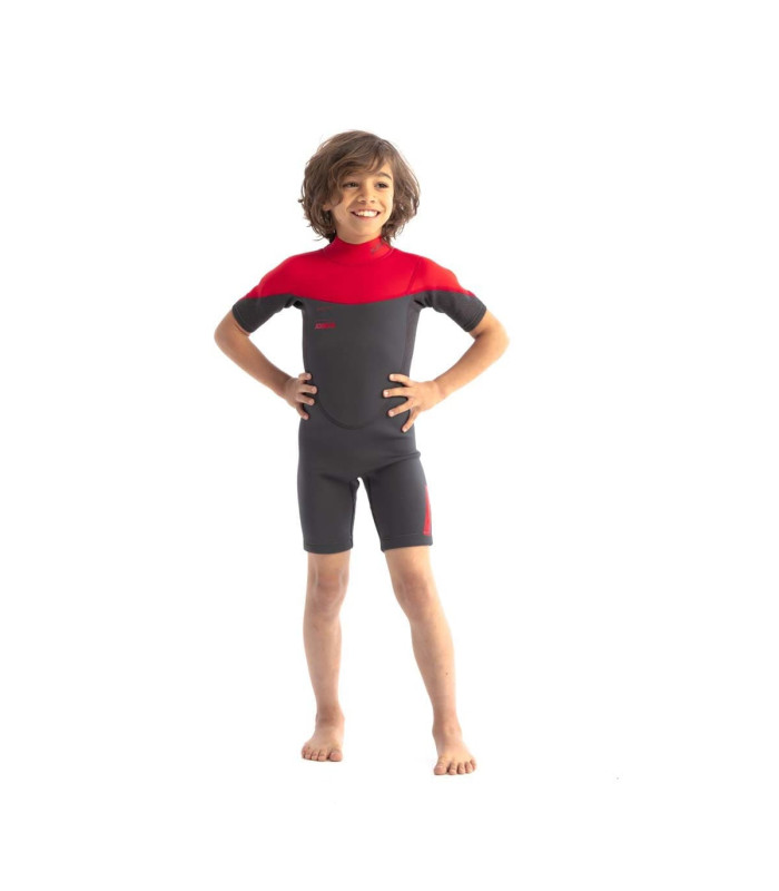 Jobe Boston 2mm Shorty Wetsuit Kids Red