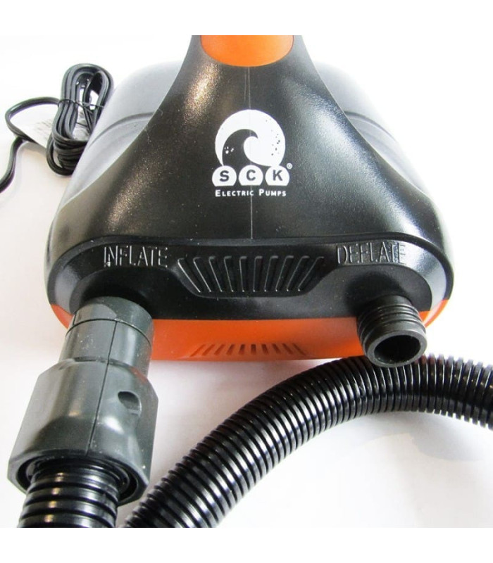 SCK Ηλεκτρική Τρόμπα διπλής ενεργείας για SUP - φουσκώνει έως 20psi