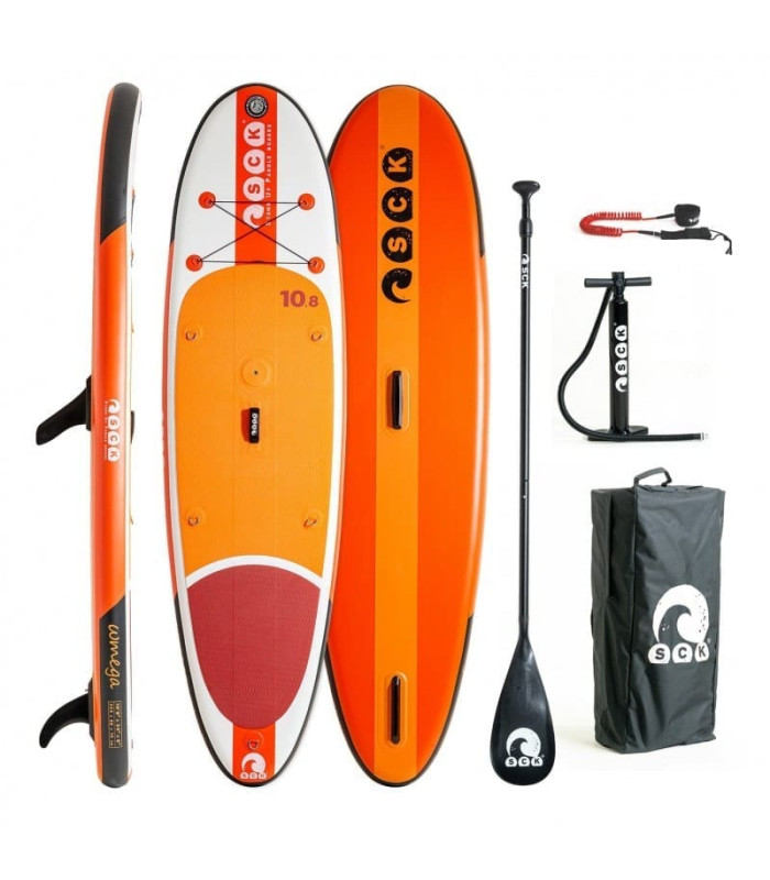 SCK φουσκωτή σανίδα SUP/windsurf ωmega 10'8'' πακέτο