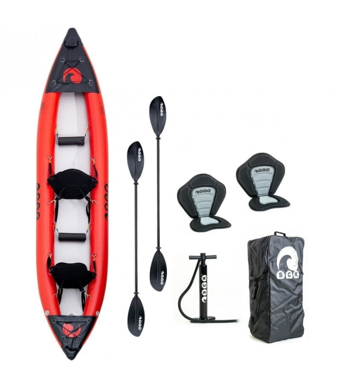 SCK NAVALE 2 Φουσκωτό διθέσιο καγιάκ με drop-stitch πάτο