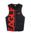 Masterline Men's Eagle Pro Logo Vest Black/Red