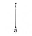 SCK Κουπί SUP ρυθμιζόμενο 170-215cm αλουμινίου ενισχυμένο-Μαύρο