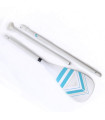 SCK Κουπί SUP ρυθμιζόμενο 170-215cm αλουμινίου ενισχυμένο-Ασπρο