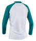 Camaro Lycra Shirts L/S Ladies White/Green