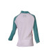 Camaro Lycra Shirts Girls L/S White/Mint