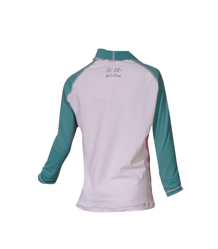 Camaro Lycra Shirts Girls L/S White/Mint
