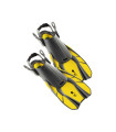 Ocean Reef Duo Travel Ready Fins Yellow