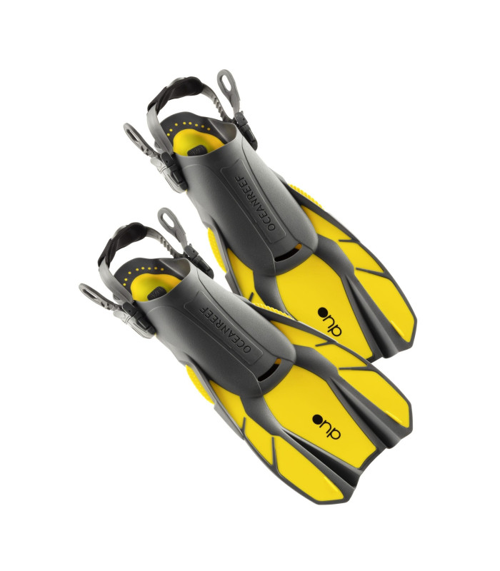 Ocean Reef Duo Travel Ready Fins Yellow
