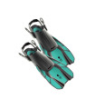 Ocean Reef Duo Travel Ready Fins Teal