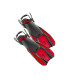 Ocean Reef Duo Travel Ready Fins Red