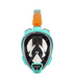 ARIA QR FULL FACE SNORKELING MASK-TEAL/BLACK