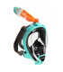 ARIA QR FULL FACE SNORKELING MASK-TEAL/BLACK