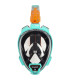 ARIA QR FULL FACE SNORKELING MASK-TEAL/BLACK