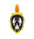 ARIA QR FULL FACE SNORKELING MASK-YELLOW/BLACK