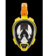 ARIA QR FULL FACE SNORKELING MASK-YELLOW/BLACK