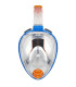 ARIA FULL FACE SNORKELING MASK Clasic-Blue/Frosted White