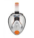 ARIA FULL FACE SNORKELING MASK Clasic-Black/Frosted White