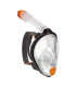 ARIA FULL FACE SNORKELING MASK Clasic-Black/Frosted White