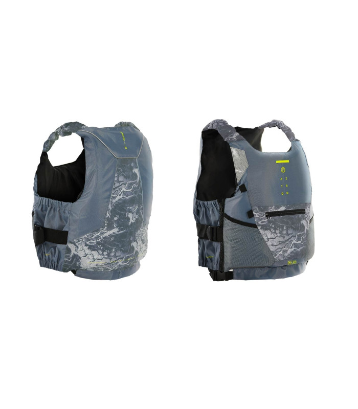 Aztron Safety Nylon Vest Stone Grey