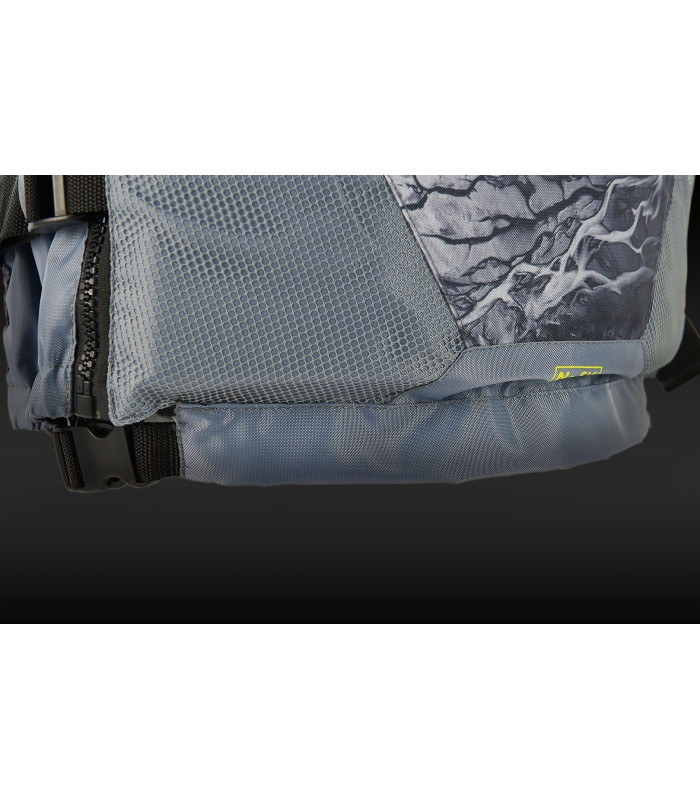 Aztron Safety Nylon Vest Stone Grey