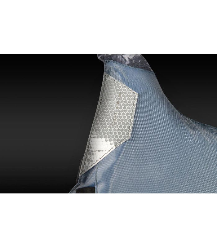 Aztron Safety Nylon Vest Stone Grey