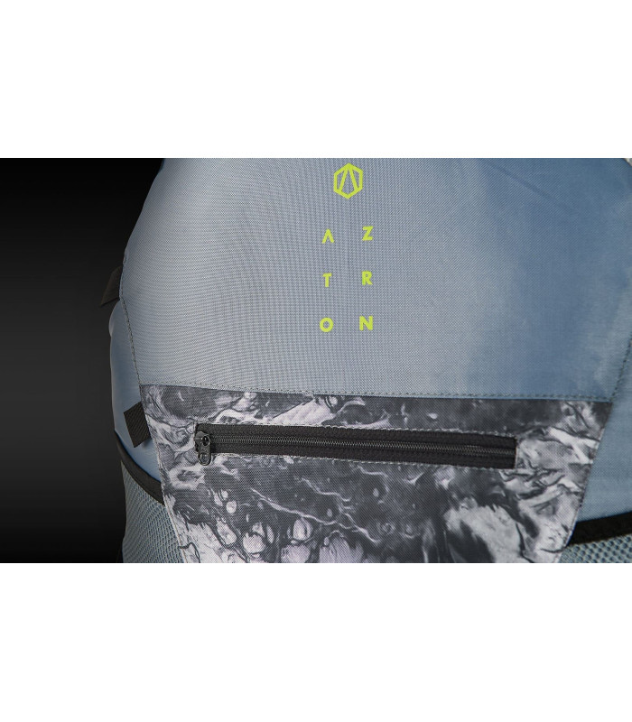 Aztron Safety Nylon Vest Stone Grey