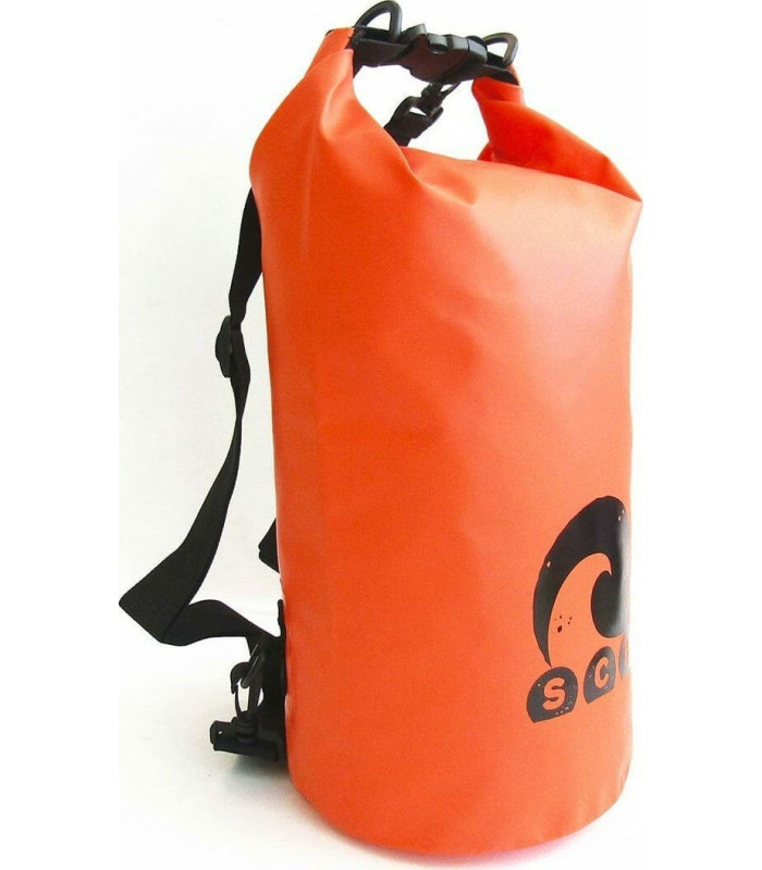 SCK Waterproof backpack with back straps 10L orange