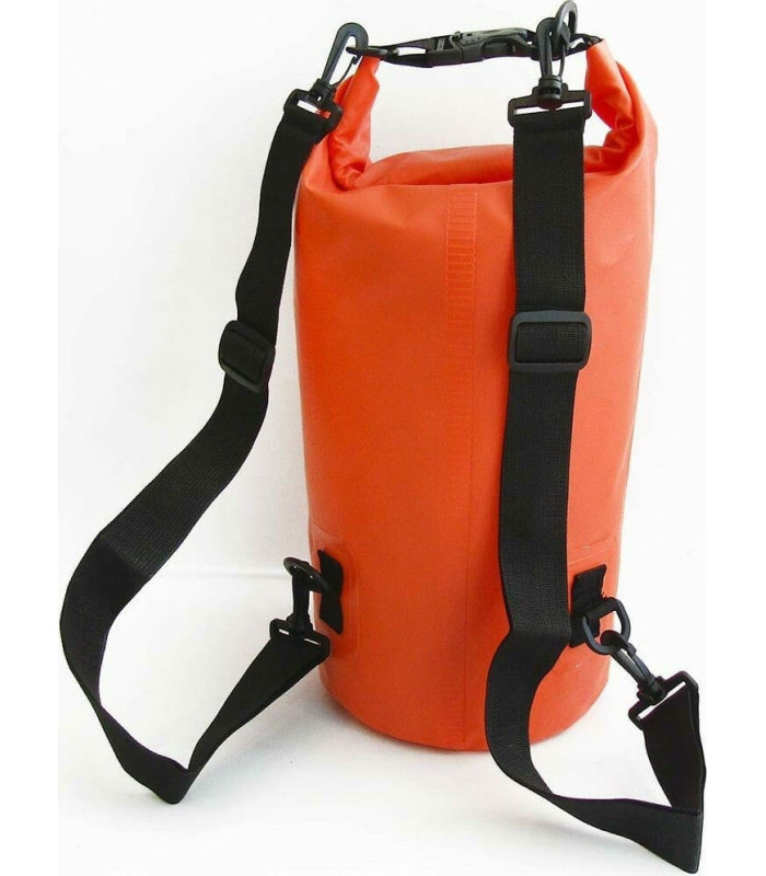 SCK Waterproof backpack with back straps 10L orange