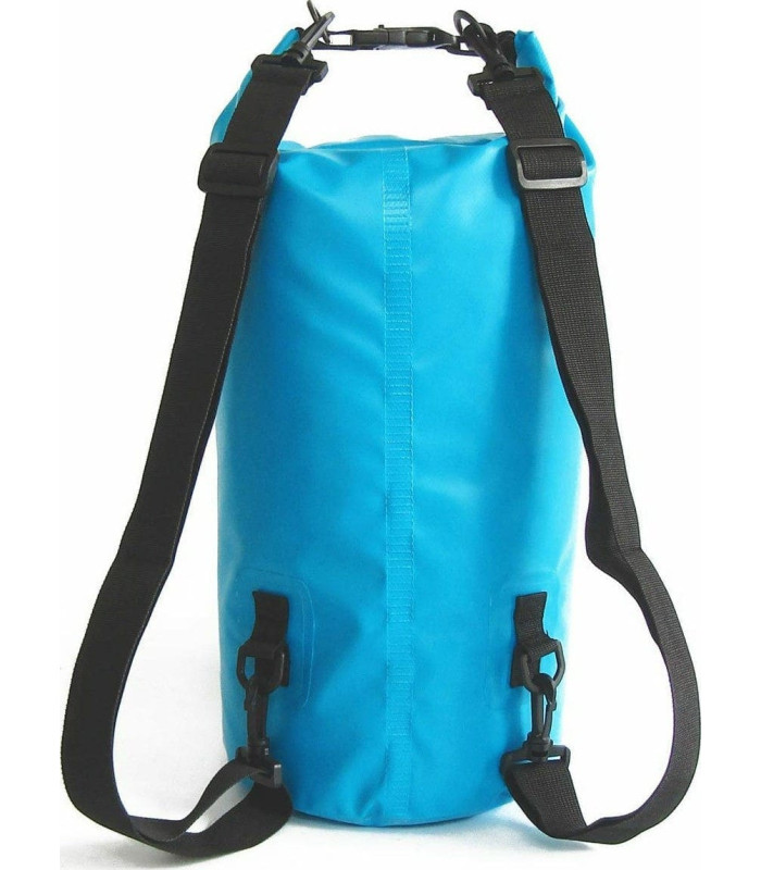 SCK Waterproof backpack with back straps 15L blue