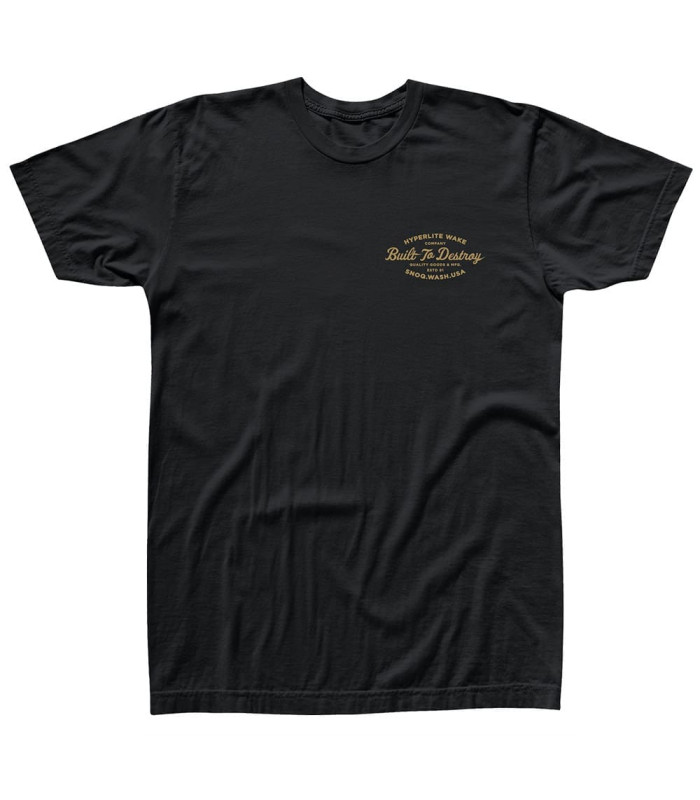 Hyperlite Built to Destroy Tee-Black