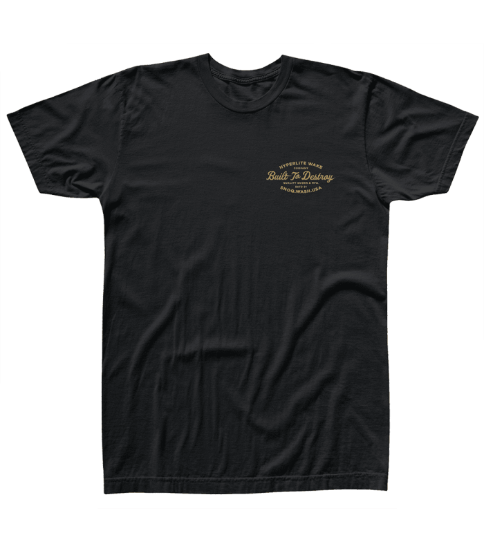 Hyperlite Built to Destroy Tee-Black