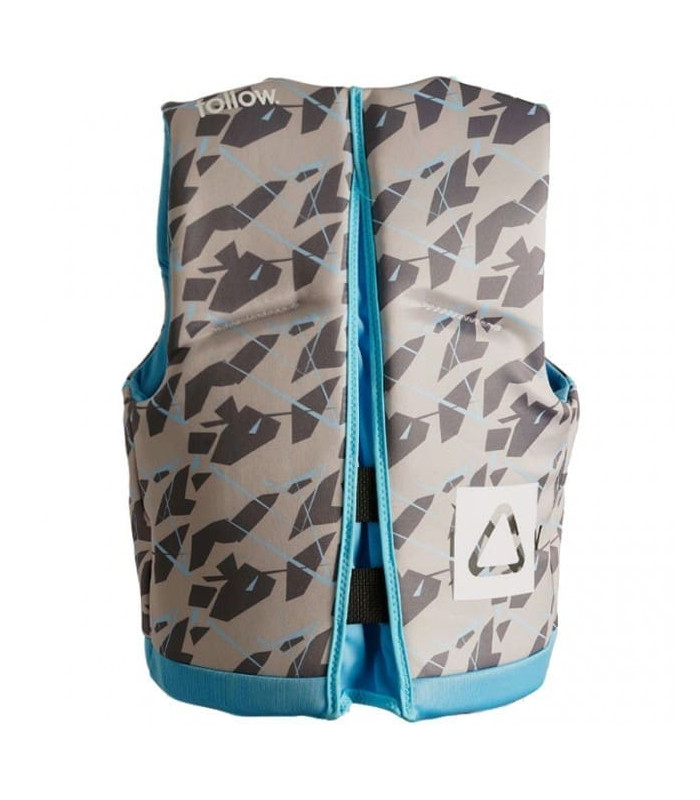 Follow Pop Youth Iso Jacket - Grey/Blue