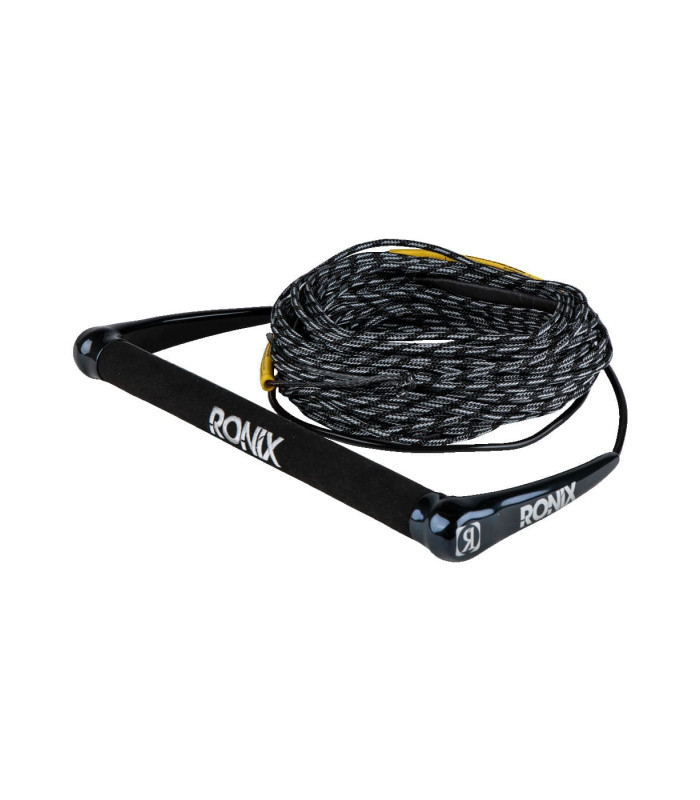 Ronix Combo 3.0 Embroidered Hide Grip w/75ft. Solin Hybrid Rope Package - 1.15