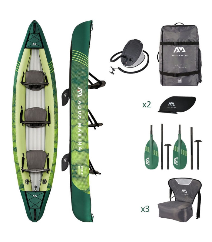 Aqua Marina Ripple 12'2" Recreational Canoe 15687