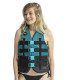 Jobe 4 Buckle Life Vest Teal