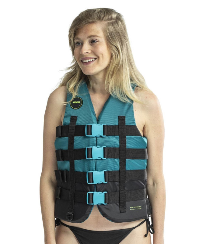 Jobe 4 Buckle Life Vest Teal