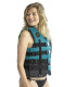 Jobe 4 Buckle Life Vest Teal