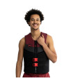 Jobe Neoprene Life Vest Men Burgundy Red