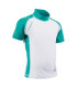 Camaro Lycra Shirts Girls S/S White/Turquise