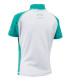 Camaro Lycra Shirts Girls S/S White/Turquise