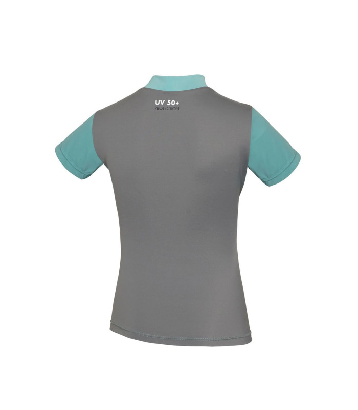 Camaro Lycra Shirt Boys Shortsleeves Grey/Mint