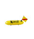 XDive PVC buoy 0.4mm single chamber with inflatable flag