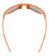 Uvex Sportstyle 512 Orange-Mat Mirror Green