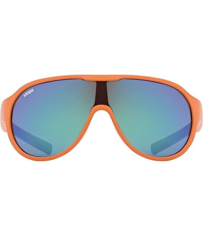 Uvex Sportstyle 512 Orange-Mat Mirror Green